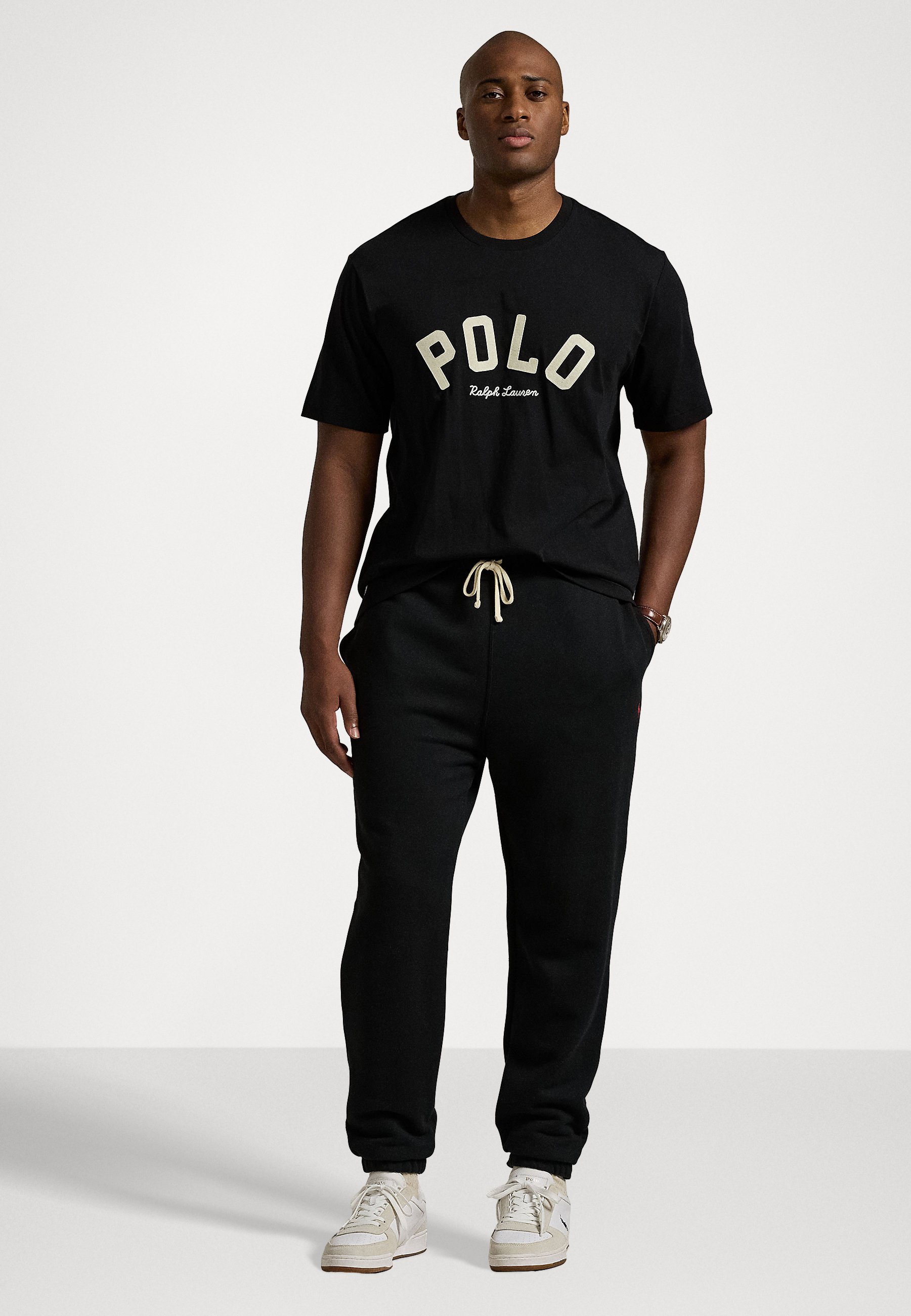 Tシャツ・カットソー POLO RALPH LAUREN Men Polo Shirts 710680785 BLACK Polo Ralph Lauren Herren-T-Shirt (710680785/001) schwarz ab