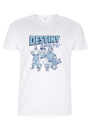 STRANGE WORLD DESTINY AWAITS - Print T-shirt - white