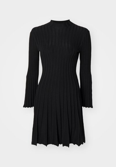 Maje RAFFIE - Rochie tricotată - noir