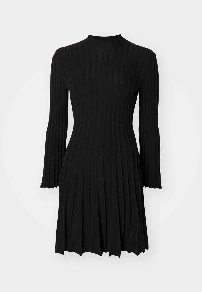 Maje Gebreide jurk zwart Maje Gebreide jurk zwart