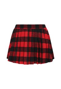 Gonna a campana - black red check