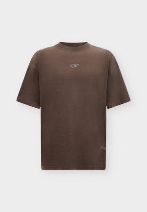 ARKK Copenhagen, CORE BOXY UNISEX - Βασικό μπλουζάκι - cocoa