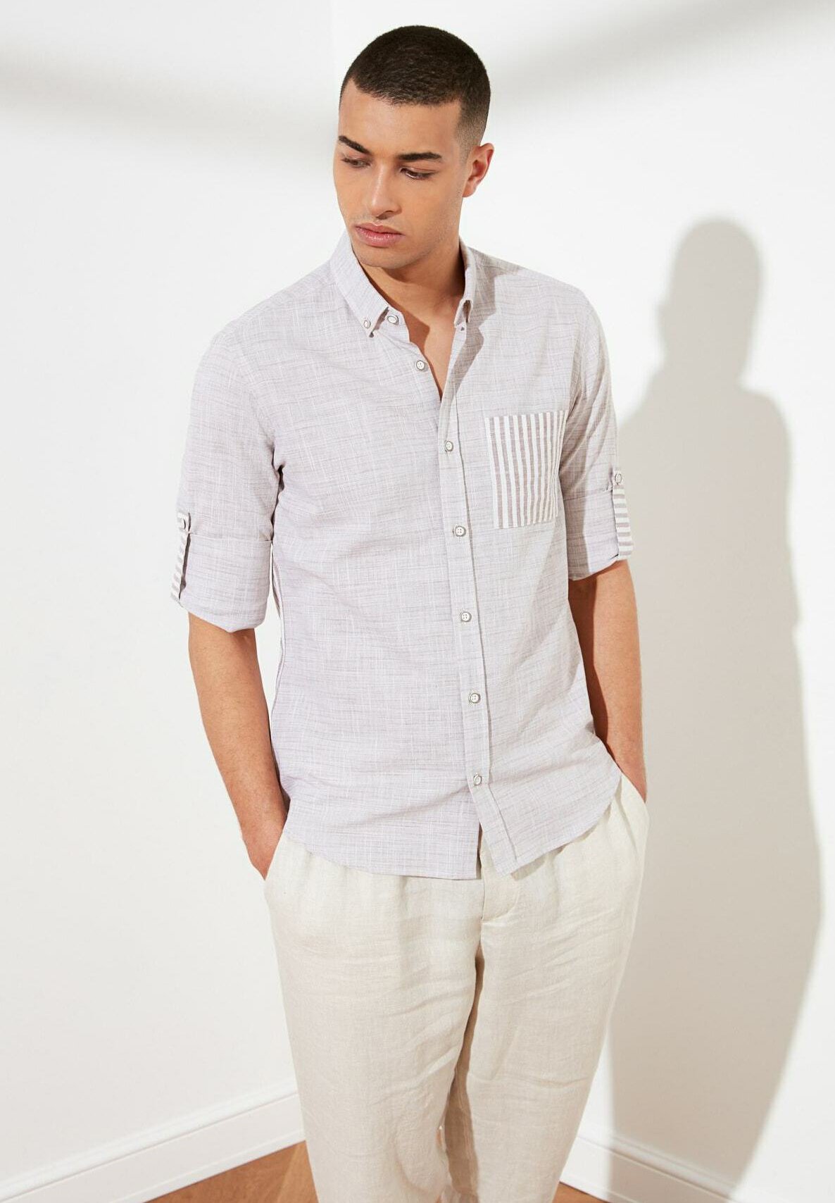 Uomo Camicia Uomo Camicia