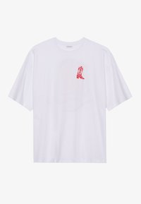 T-shirt con stampa - white