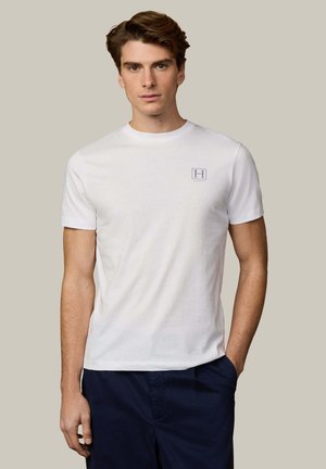HERITAGE SMALL LOGO - T-shirt basic - optic white