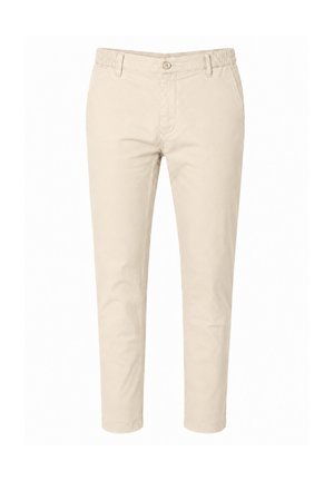 Elara, ELARA SKINNY-FIT CHINOHOSE SKINNY-FIT CHINOHOSE - Stoffhose - beige