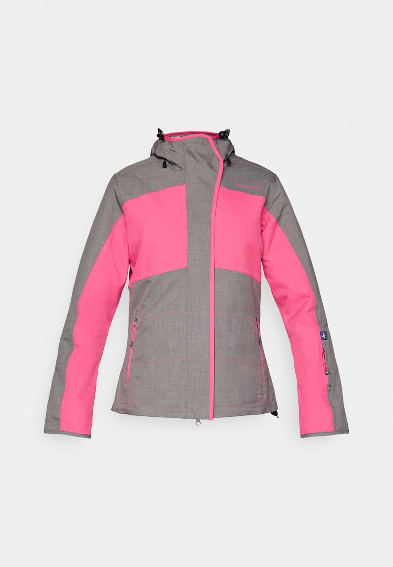 Kangaroos Outdoorjas grijs/roze