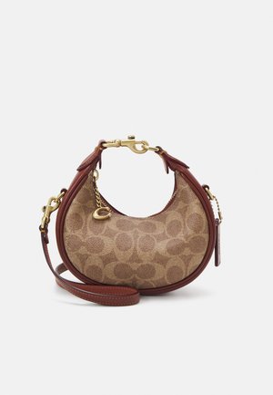 SIGNATURE JONIE BAG - Cross body bag - tan rust