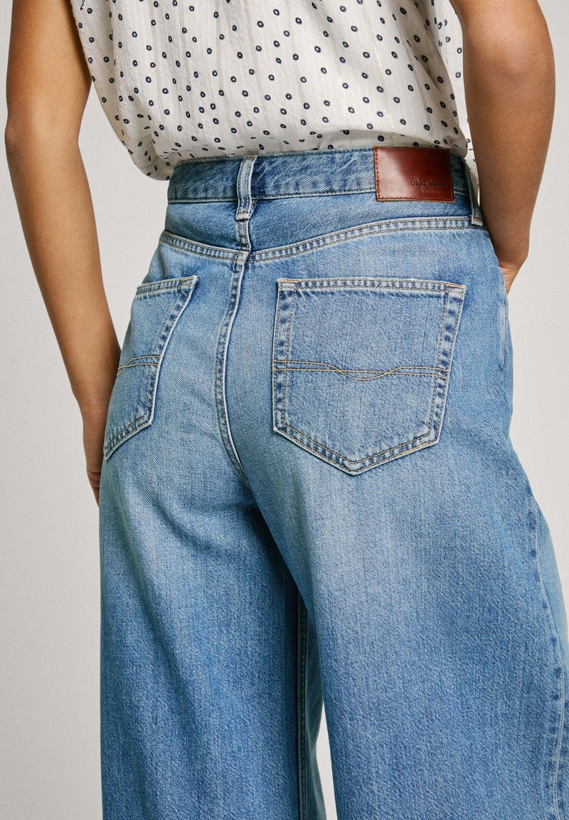 Ceinture Pepe Jeans Femme élastiquée Bicolore Rose Fuchsia/blanc Taille S/M