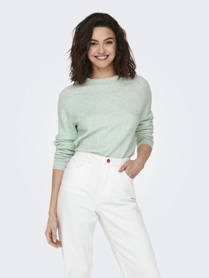 ONLY ONLRICA LIFE NOOS - Strickpullover - mist green