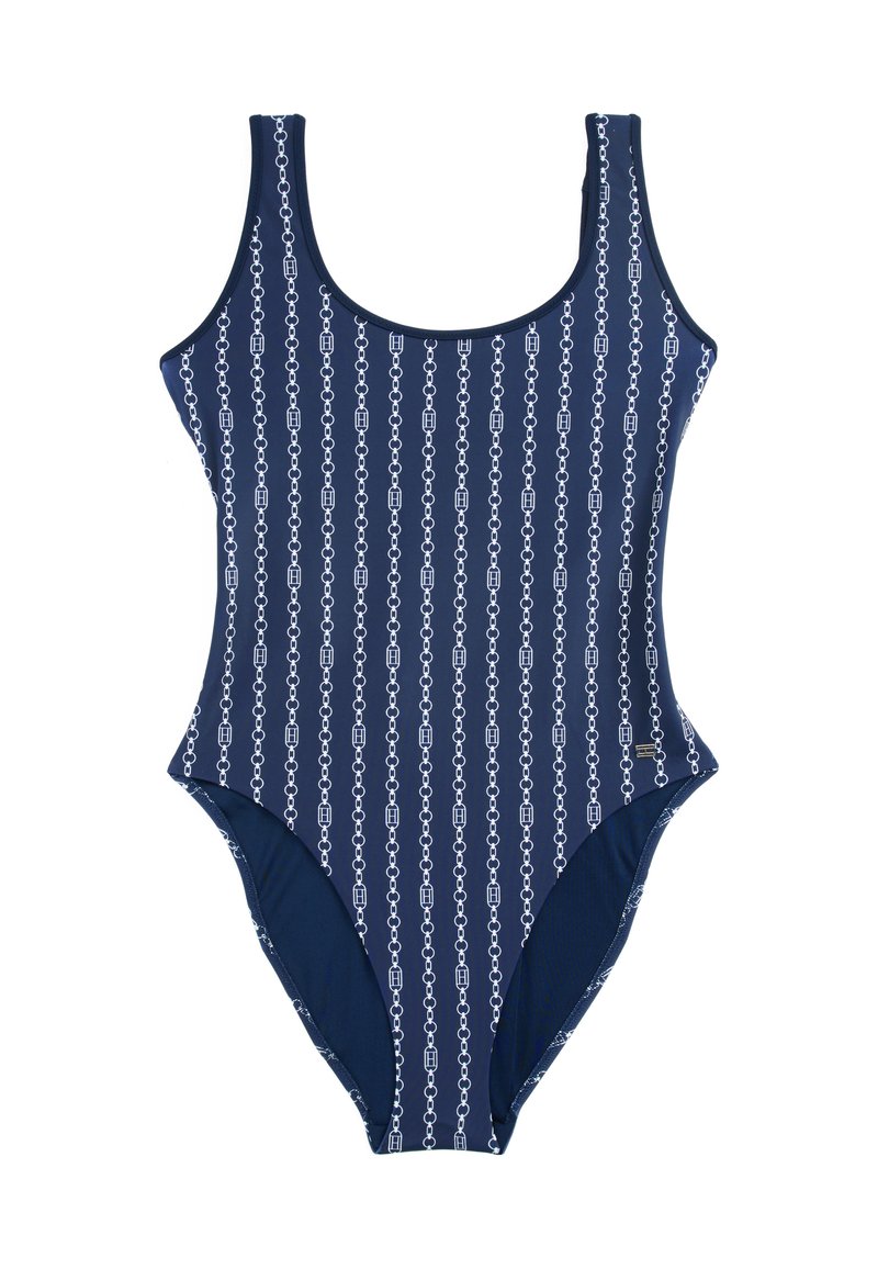 Tommy Hilfiger Badpak blauw Tommy Hilfiger Badpak blauw