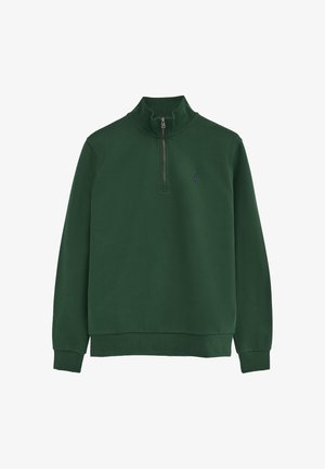 Polo Club, SWEATSHIRT MAN RIGBY GO FL SWEAT ZIPPER NECK IO LONG SLEEVE RELAXED FIT - Sweater - bottle green