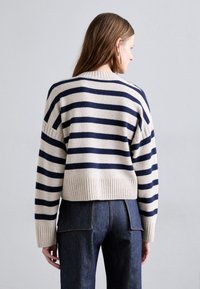 Vanessa Bruno ESTHER - Πουλόβερ - ecru/marine