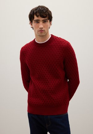 Maglione - cherry red