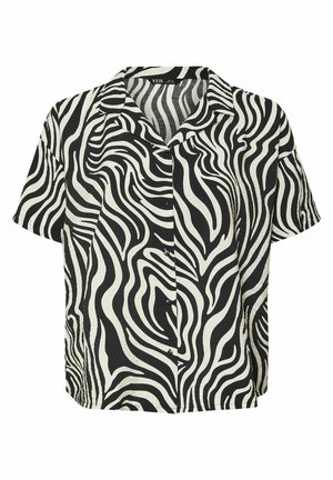ZEBRA PRINT SHORT - Top - black