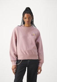 Carhartt WIP AMERICAN SCRIPT - Mikina - glassy pink