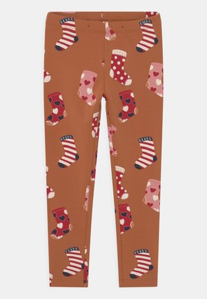 EXCLUSIVE SNOWMAN UNISEX - Leggings - Trousers - light brown