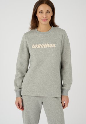 THERMOLACTYL MOLLETON  - Sweatshirt - gris chiné