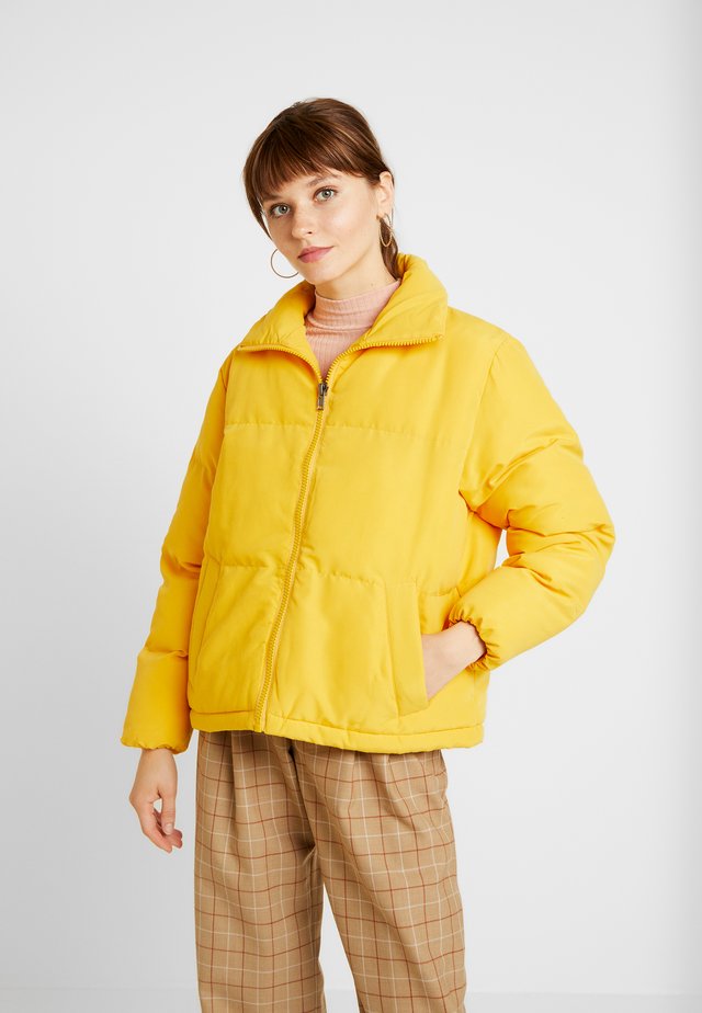 Lett jakke - mustard yellow