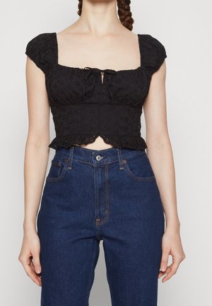 Bluse - black