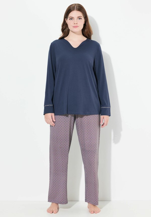 SET - Nachtwäsche Set - dark violet