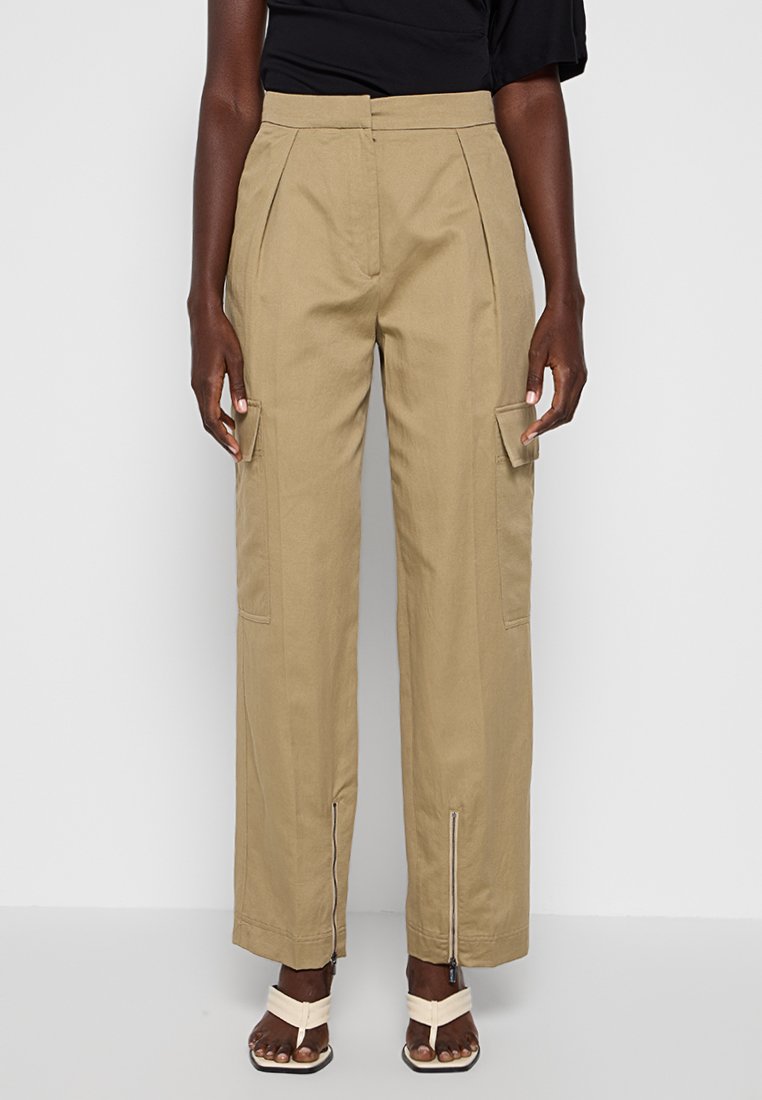 Calvin Klein Cargobroek zandkleur Calvin Klein Cargobroek zandkleur