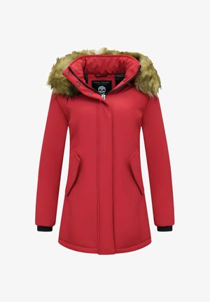 Local Fanatic, KRAAG - Wintermantel - rood