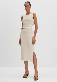 someday. SLIM FIT - Gonna a tubino - natural glaze