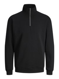 JJEBRADLEY HALF ZIP NOOS - Sweatshirt - black