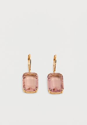 STONE DROP - Oorbellen - gold-coloured/light pink