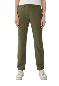 s.Oliver REGULAR KLASSISCHE  - Chino - olivgrün