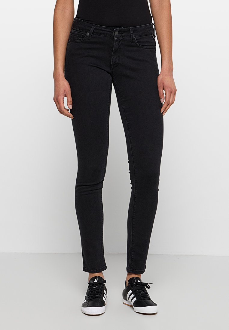 Replay Jeans Skinny Fit zwart