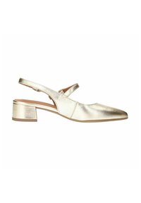 Manfield Klassieke pumps - gold