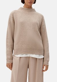 s.Oliver BLACK LABEL Strickpullover - beige