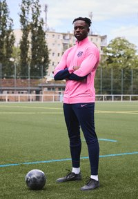 Nike Performance ATLETICO MADRID NIKE DF STRIKE TRACKSUIT THIRD - Equipación de clubes - pink glow/blue void