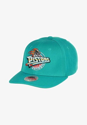 Mitchell & Ness DETROIT PISTONS NBA TEAM GROUND 2 0 STRETCH SNAPBACK HWC CA - Cap - blau