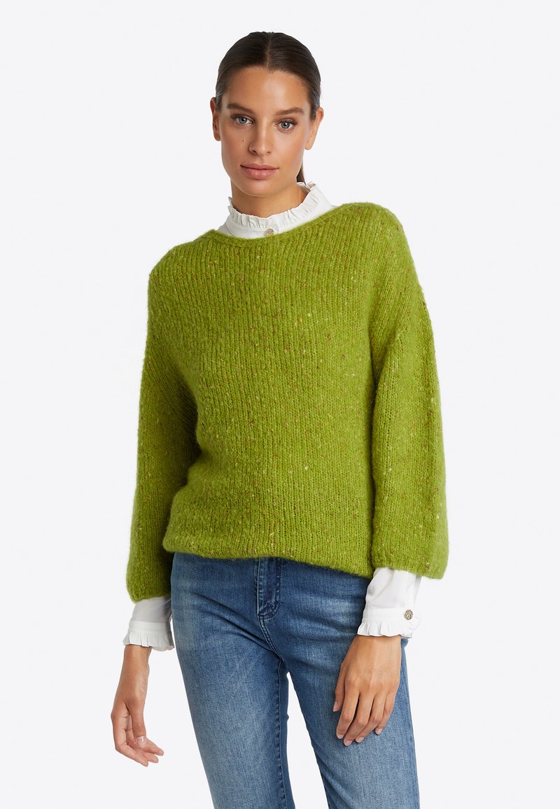 Rich & Royal NAHTLOSER - Pullover - chartreuse