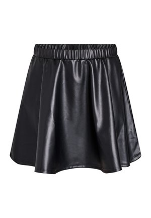 A-snit nederdel - black