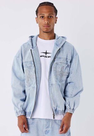 À CAPUCHE - Spijkerjas - bleu denim clair