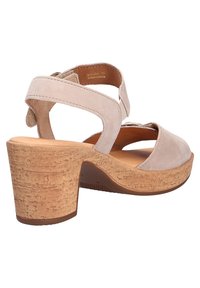 Gabor FASHION - Sandalen met plateauzool - desert