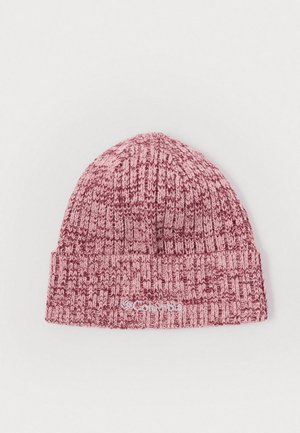 WATCH CAP UNISEX - Bonnet - rich wine/eraser pink