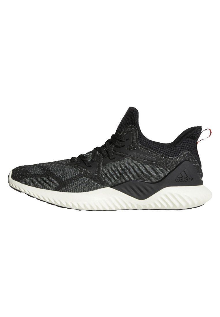 adidas Performance ALPHABOUNCE BEYOND - Road running shoes -  black/white/black - Zalando