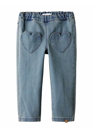 Lil' Atelier Jeans straight leg - medium blue denim