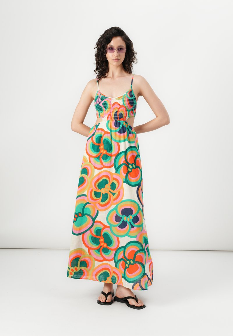 chinese dress ladies Red Aloha Maxi Dress - Red Aloha