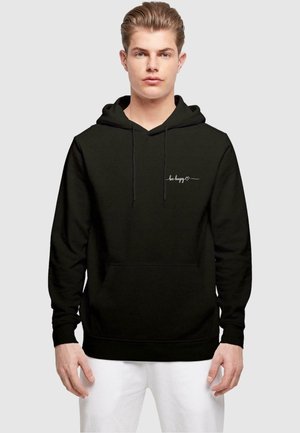 Merchcode BE HAPPY  - Hoodie - black