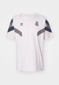 REAL MADRID OG TEE - T-shirt con stampa - putty mauve/dark grey