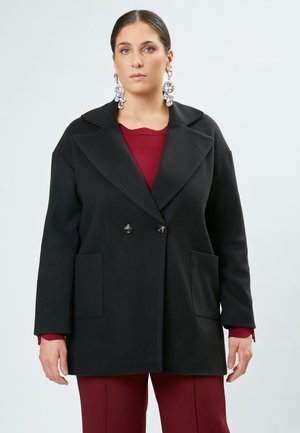 LAPEL COLLAR  - Korte frakker - black