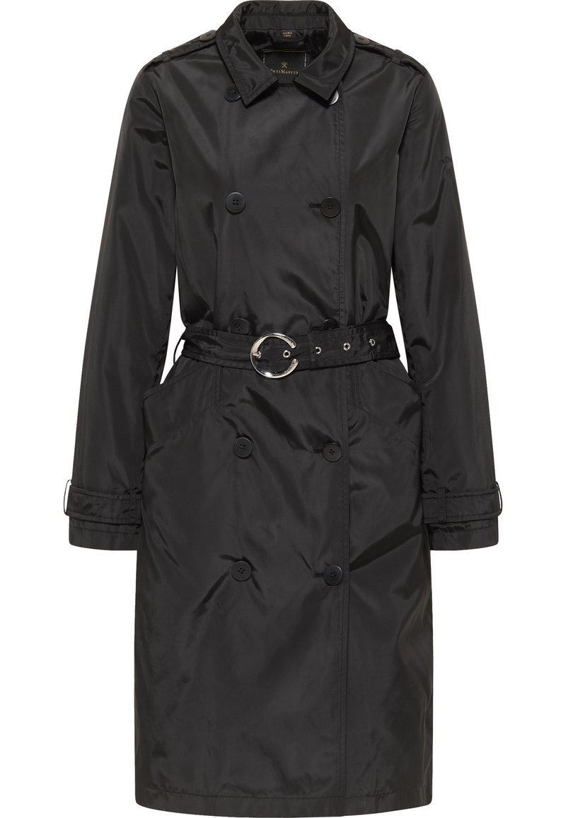 dreimaster Trenchcoat zwart