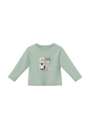 s.Oliver, T-SHIRT UNISEX - Langarmshirt - salbeigrün