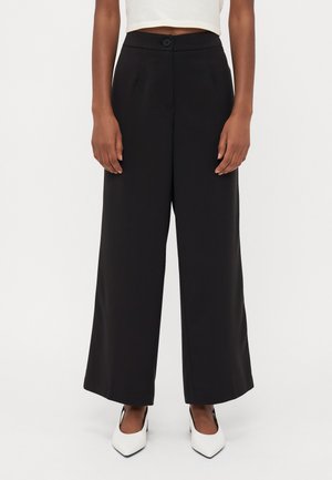 ONLMIA STRAIGHT  - Trousers - black